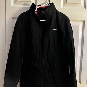 Black Tommy Hilfiger coat